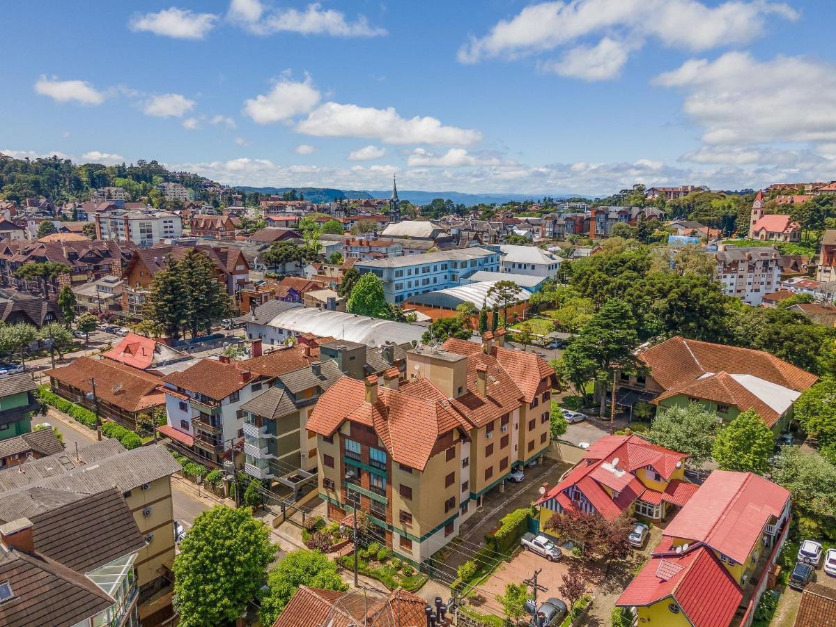 Palladio 304 - Gramado 400 Metros Rua Coberta Daire Dış mekan fotoğraf