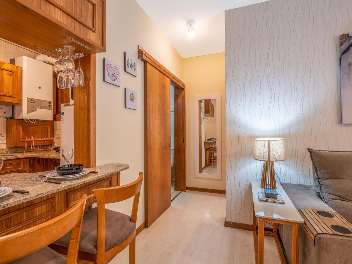 Palladio 304 - Gramado 400 Metros Rua Coberta Daire Dış mekan fotoğraf